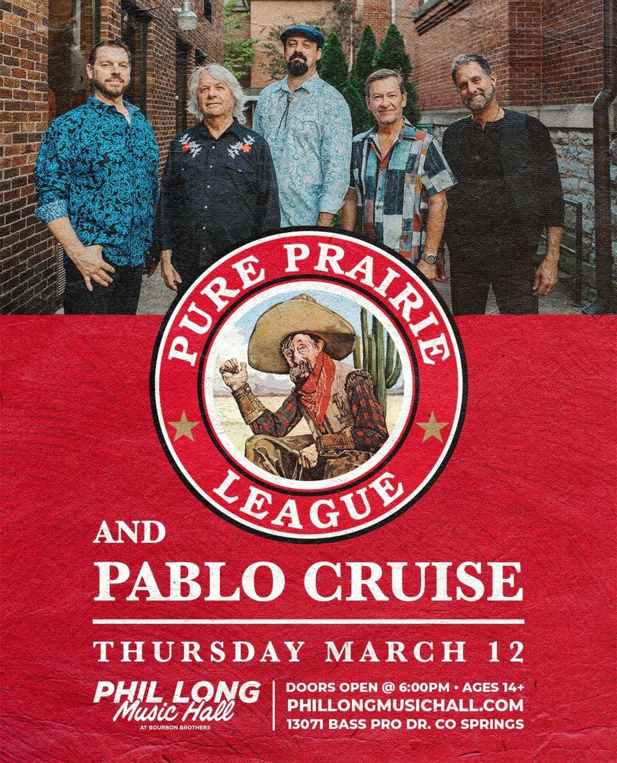 Pure Prairie League & Pablo Cruise - Bourbon Brothers Smokehouse 