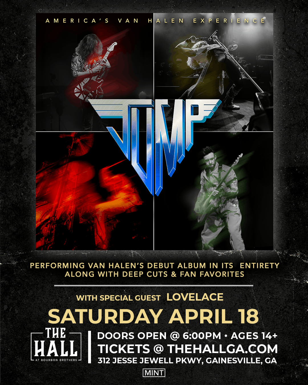 JUMP | Van Halen Tribute - Bourbon Brothers Smokehouse & Tavern