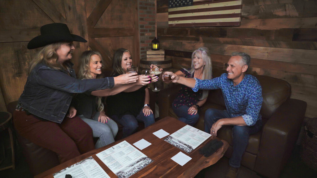 Group Event in the Bourbon Room in Colorado Springs