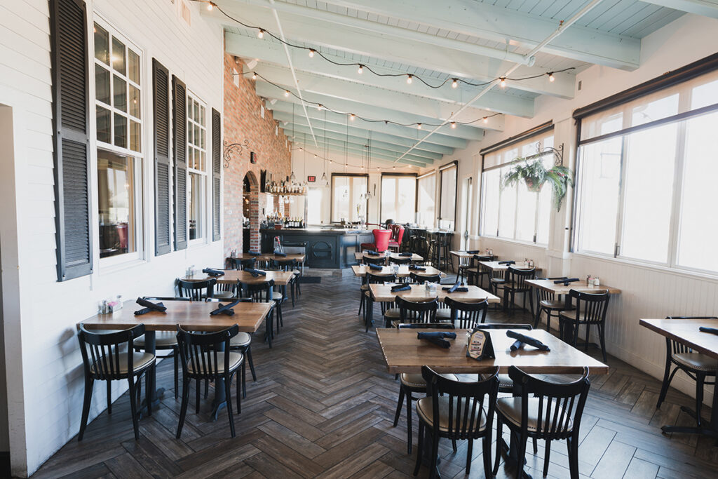 Sunroom event space at Bourbon Brothers Colorado Springs