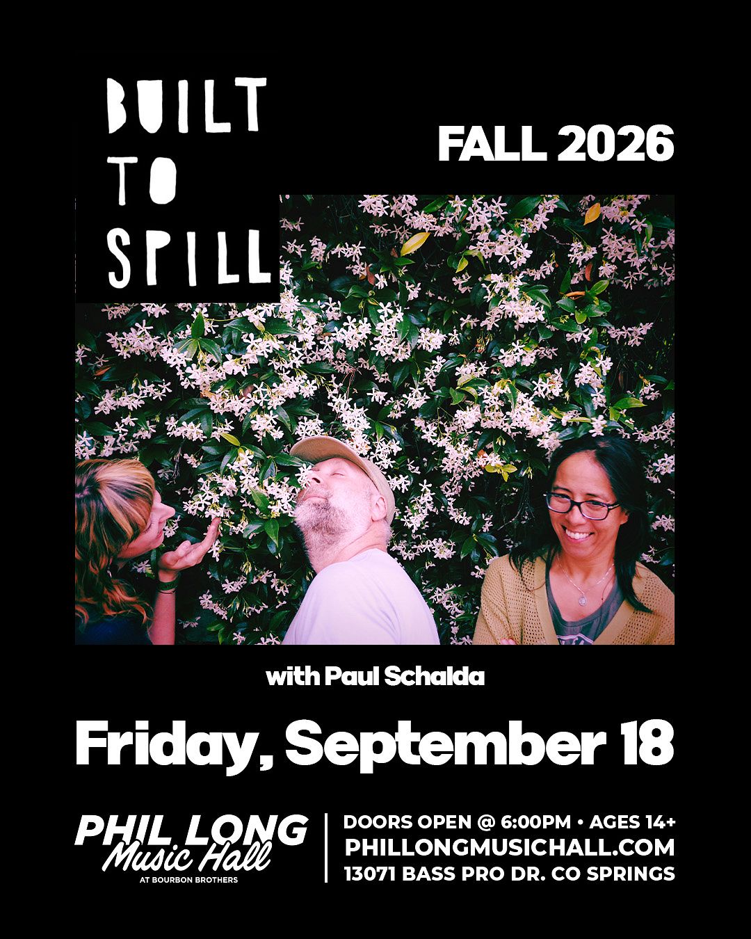 Built To Spill, Paul Schalda - Bourbon Brothers Smokehouse & Tavern