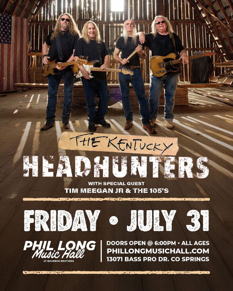 The Kentucky Headhunters, Tim Meegan Jr & the 105's - Bourbon