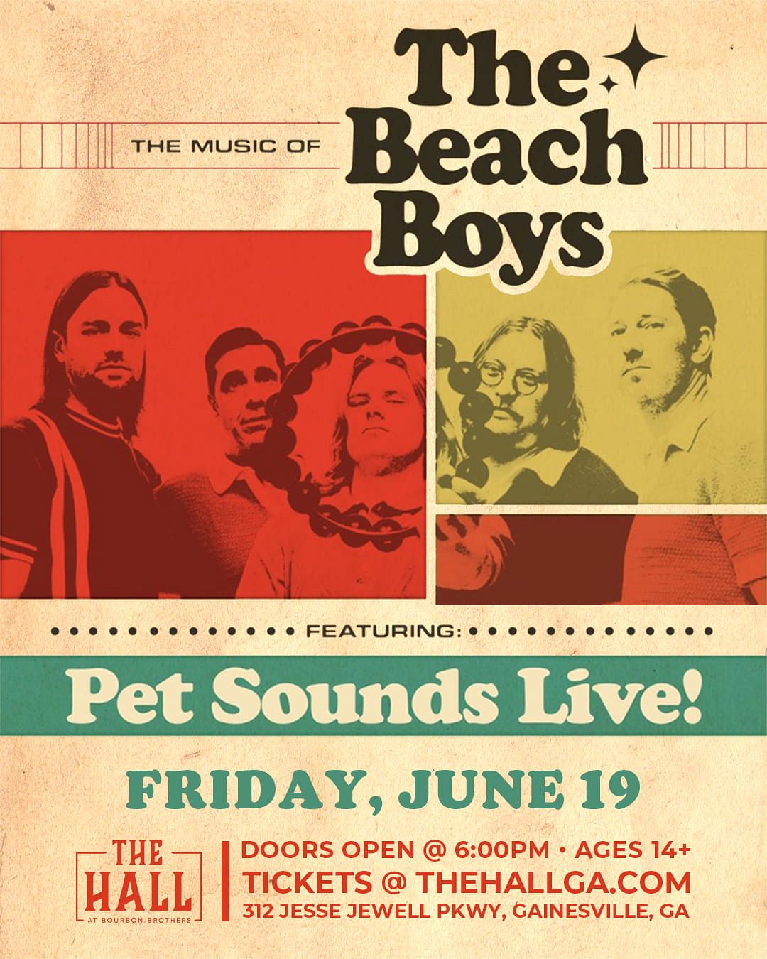 Pet Sounds LIVE! A Tribute to The Beach Boys - Bourbon Brothers