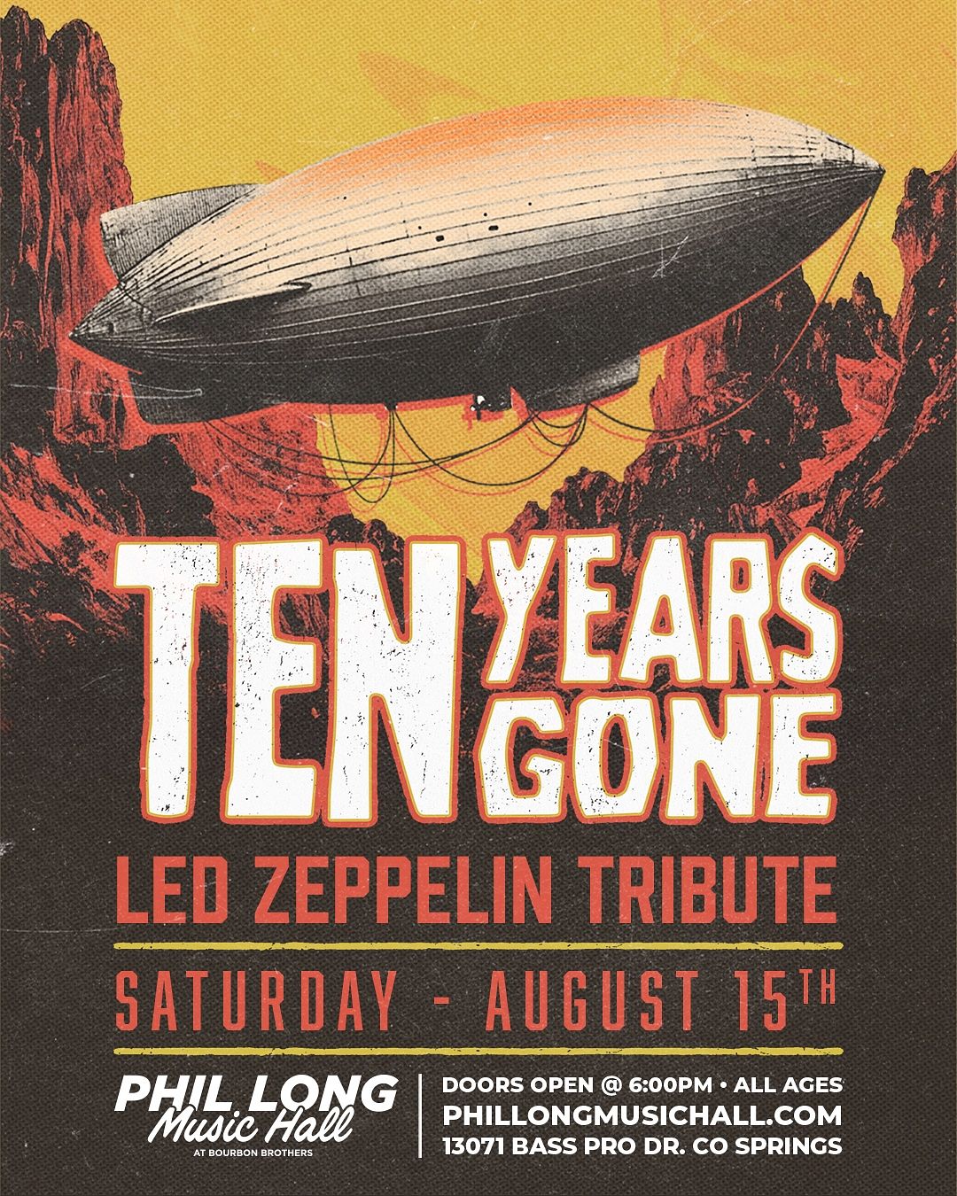 ○LED ZEPPELIN COLLECTION TEN YEARS GONE Ten Years Gone - Led Zeppelin Tribute - Bourbon Brothers