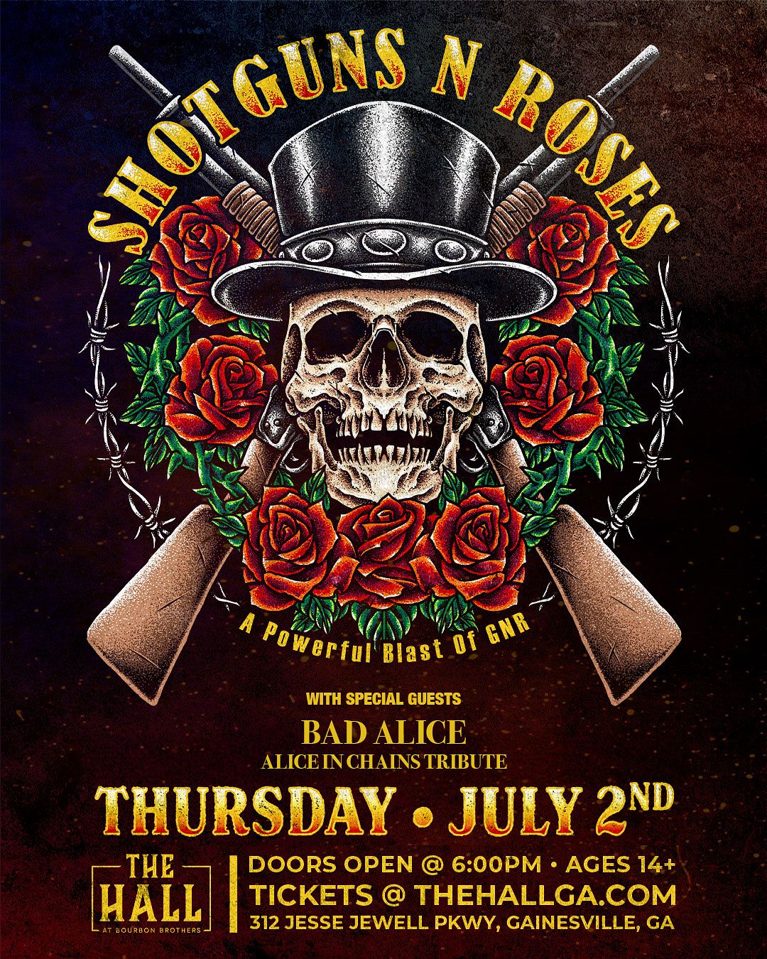 Shotgun N' Roses - Guns N' Roses Tribute, Bad Alice - Alice In