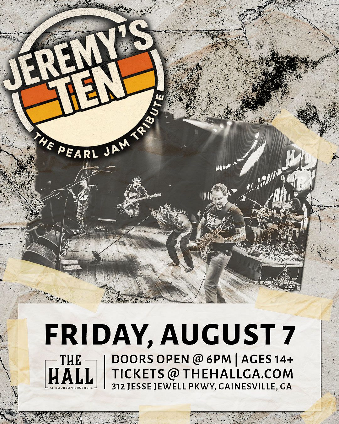 Jeremy's Ten: The Pearl Jam Tribute - Bourbon Brothers Smokehouse