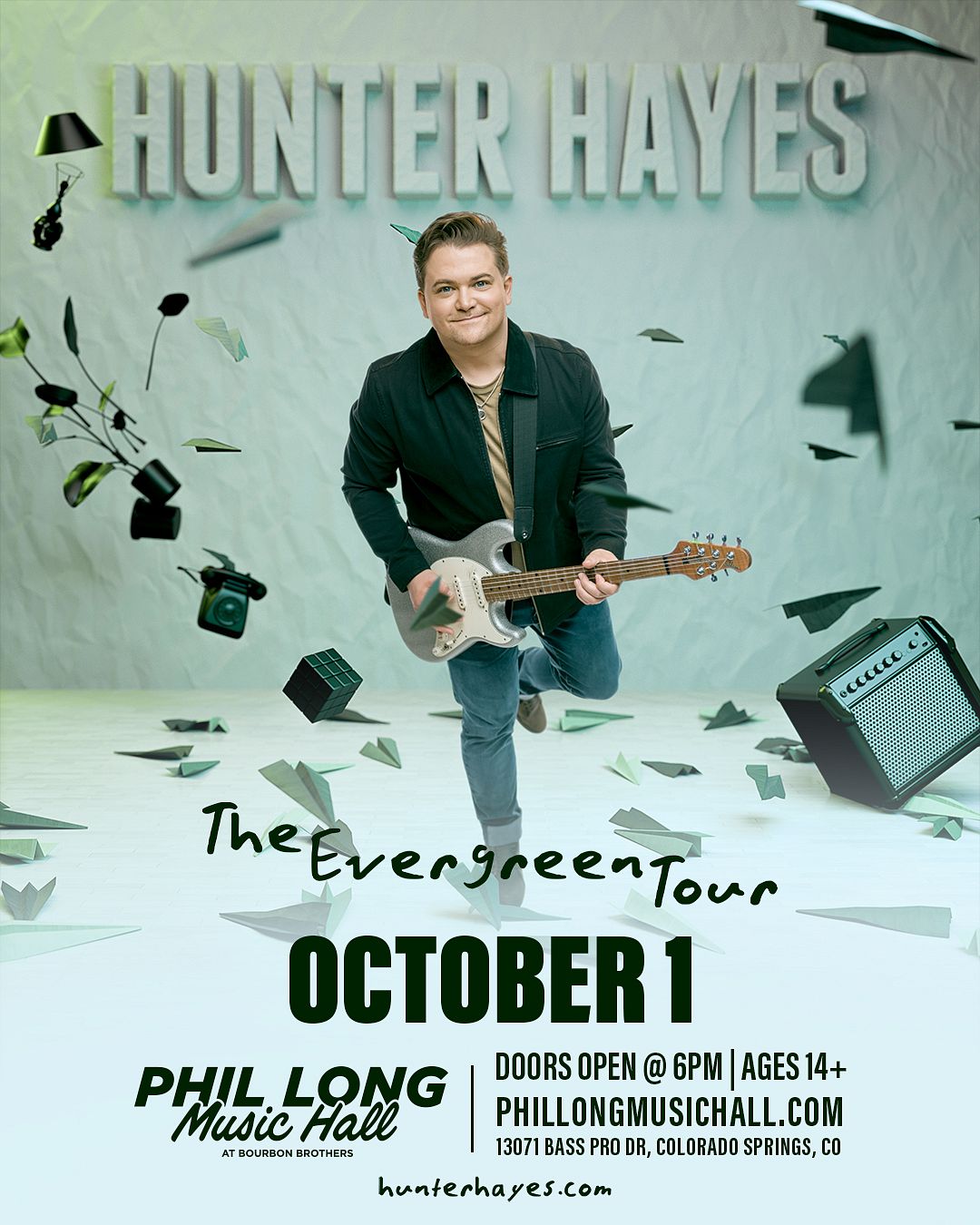 Hunter Hayes: The Evergreen Tour - Bourbon Brothers Smokehouse