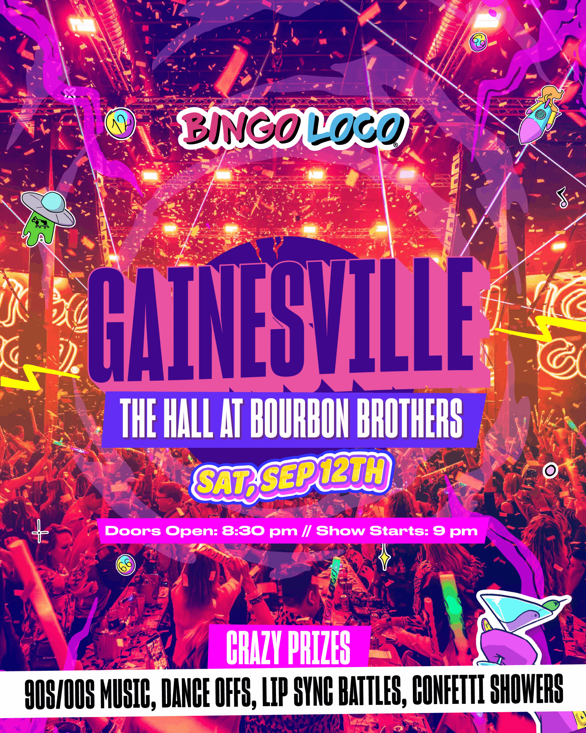 Bingo Loco - LATE SHOW - Bourbon Brothers Smokehouse & Tavern