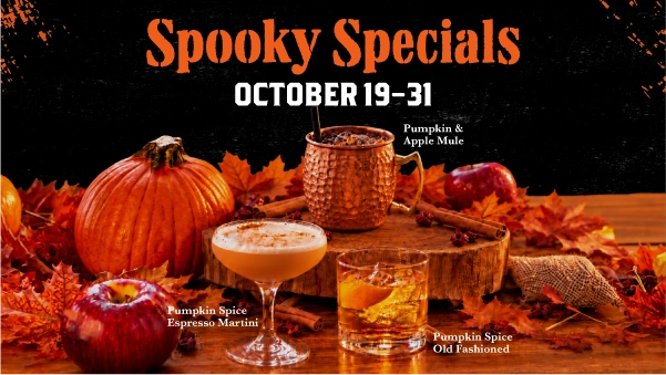 Spooky Specials | October 19 - 31